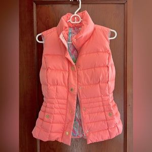 NWT XS pink Lilly Pulitzer vest